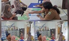 Bhabinkamtibmas Polsek Siantar Utara Sambang Kamtibmas di Kantor Kelurahan Martoba