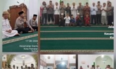 Kapolres Pematangsiantar melaksanakan Subuh Keliling, Pererat Silaturahmi dan Ajak Warga Jaga Kamtibmas
