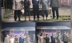 Polsek Siantar Marihat Laksanakan SALING di Pos Kamling Gang PD 