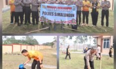 Dukung Program Green Policing, Kapolres Simalungun Pimpin Penanaman 30 Pohon Mangga Dan Durian 
