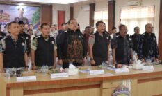 Polres Pematangsiantar dan Forkopimda Ikuti Zoom Meeting Kunker Kapolri di Wilkum Polda Sumut dan Deklarasi Serentak Menolak Narkoba