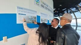 Foto : Deputi Bidang Investasi BP Batam, Fary Djemy Francis saat melakukan pemaparan terkait program BP Batam.
