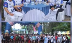 Kapolres Pematangsiantar Bersama Ketua Bhayangkari Cabang Hadiri Fun Run dan Car Free Day KNPI 