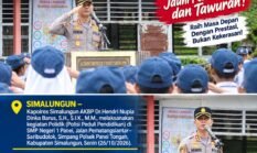 Polidik di SMPN 1 Panei: Kapolres Simalungun Ajak 300 Siswa Tolak Tawuran dan Raih Cita-cita