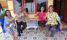 Bhabinkamtibmas Polsek Siantar Selatan Sambangi Rumah Pendeta di Jalan Bendungan