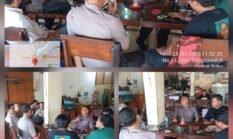Kapolsek Siantar Timur Bersama Personil Kumpul Bersama Warga di Jalan Sangnawaluh