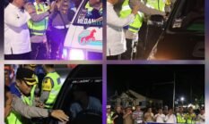 Kapolres Pematangsiantar Bersama Walikota Sosialisasi Operasi Patuh Toba 2026 di Jalan RIngroad
