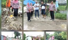 Camat Dolok Batu Nanggar Tinjau Pembangunan Parit Pasangan di Kelurahan Serbelawan