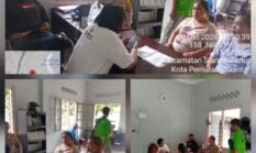 Bhabinkamtibmas Polsek Siantar Timur Sambang Kamtibmas di Kantor Kelurahan Asuhan