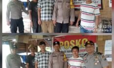 Patroli Posko KBN, Polsek Siantar Marihat Ajak Warga Jalan Bakora II Memerangi Narkoba 