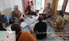Polsek Sianțar Martoba Cek TKP Kesalahpahaman Keluarga di Perum Maranata