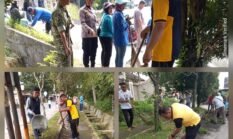 Wujudkan Lingkungan Bersih dan Asri, Polsek Siantar Barat Bersama Perangkat Pemerintahan Gelar Jumat Bersih